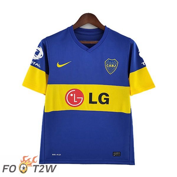 Maillot De Foot Boca Juniors Retro Domicile Bleu 2011-2012