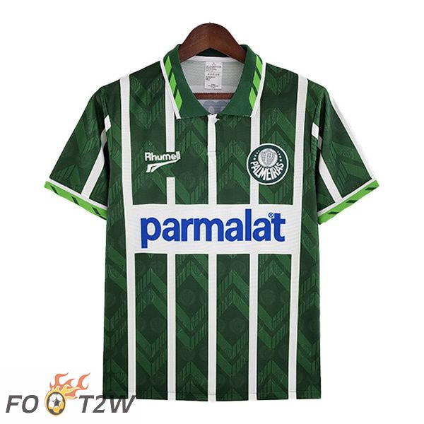 Maillot de Foot Palmeiras Retro Domicile Vert 1996