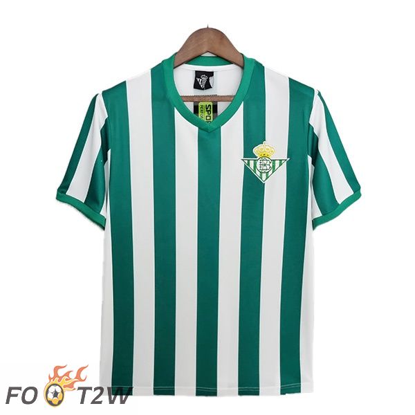 Maillot de Foot Real Betis Retro Domicile Vert 1976-1977