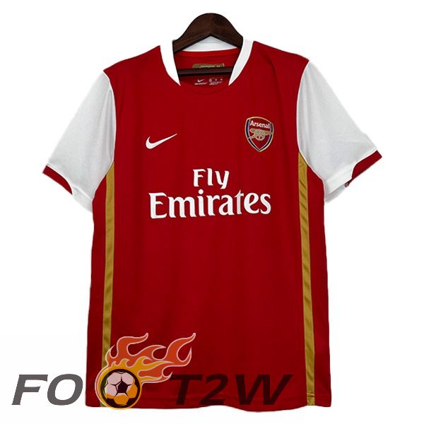 Maillot De Foot Arsenal Retro Domicile Rouge 2006-2008