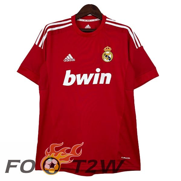 Maillot De Foot Real Madrid Retro Third Rouge 2011-2012