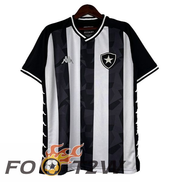 Maillot De Foot Botafogo Retro Domicile Noir Blanc 2019-2020