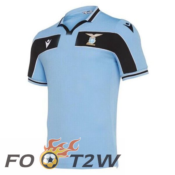 Maillot De Foot SS Lazio Retro Domicile Bleu 2019-2020