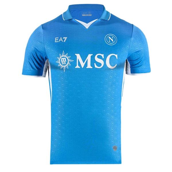 Maillot De Foot SSC Naples Domicile Bleu 2024/2025