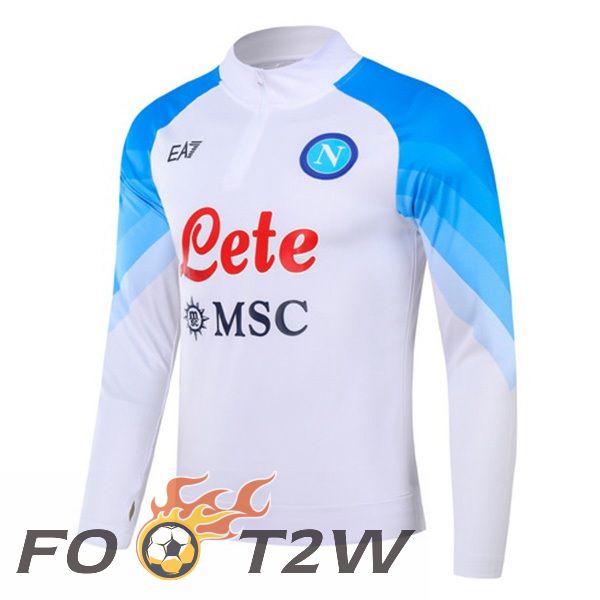 Training Sweatshirt SSC Naples Blanc 2023/2024