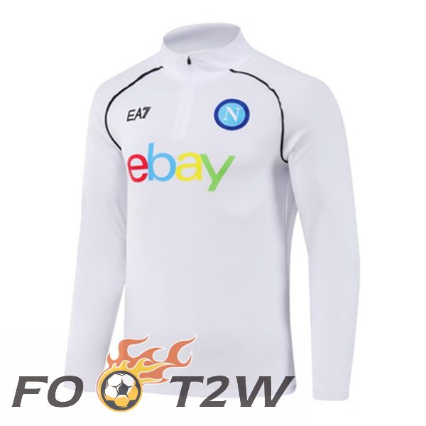 Training Sweatshirt SSC Naples Blanc 2023/2024