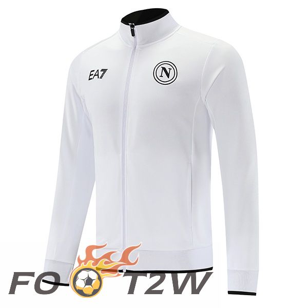 Veste Foot SSC Naples Blanc 2023/2024