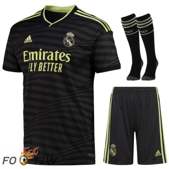 Ensemble Maillot Foot Real Madrid Third (Short + Chaussettes) 2022/2023